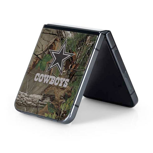 NFL Dallas Cowboys Realtree Xtra Green Camo Galaxy Z Flip5 5G Skin