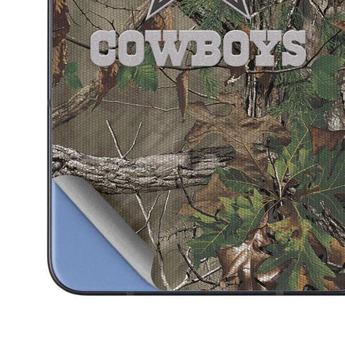 NFL Dallas Cowboys Realtree Xtra Green Camo Galaxy Z Fold5 5G Skin