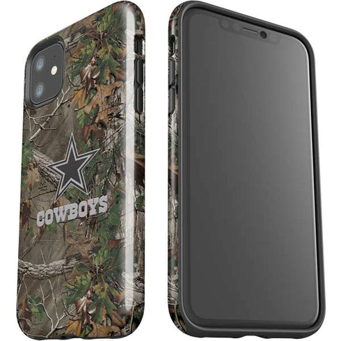 NFL Dallas Cowboys Realtree Xtra Green Camo iPhone 11 Impact Case