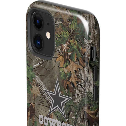 NFL Dallas Cowboys Realtree Xtra Green Camo iPhone 12 Impact Case