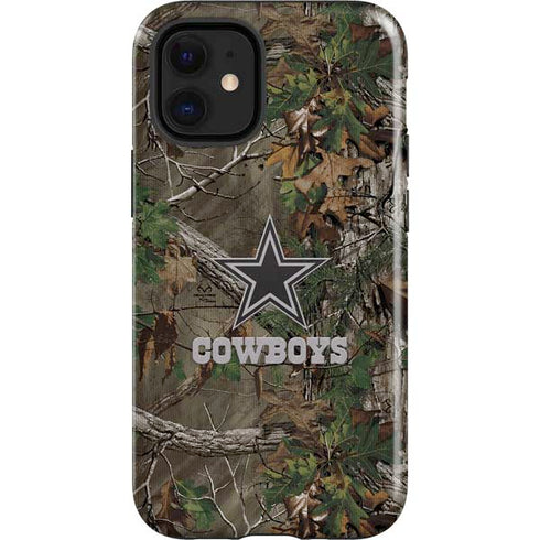 NFL Dallas Cowboys Realtree Xtra Green Camo iPhone 12 Mini Impact Case