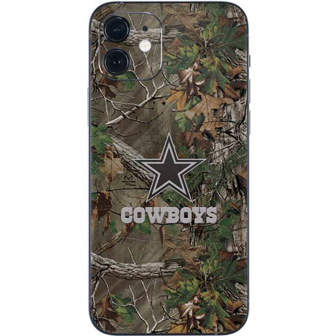 NFL Dallas Cowboys Realtree Xtra Green Camo iPhone 12 Mini Skin