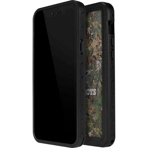 NFL Dallas Cowboys Realtree Xtra Green Camo iPhone 13 Mini Waterproof Case