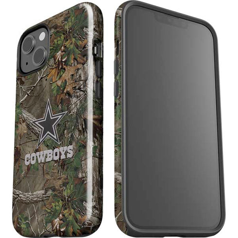 NFL Dallas Cowboys Realtree Xtra Green Camo iPhone 15 Impact Case