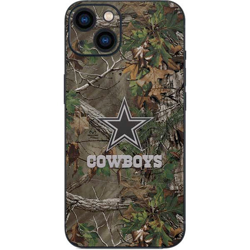 NFL Dallas Cowboys Realtree Xtra Green Camo iPhone 15 Plus Skin