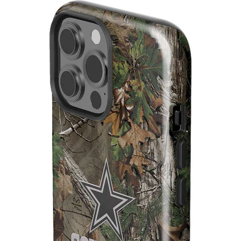 NFL Dallas Cowboys Realtree Xtra Green Camo iPhone 15 Pro Max Impact Case
