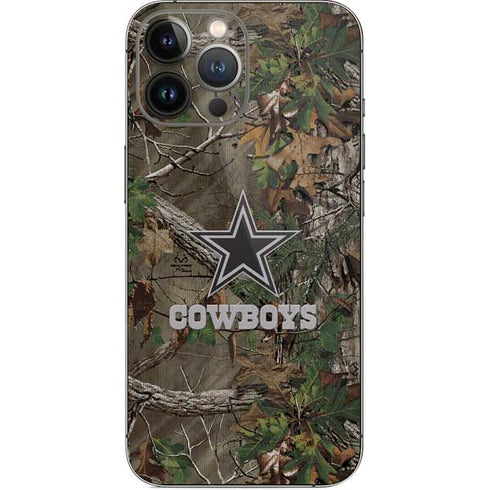 NFL Dallas Cowboys Realtree Xtra Green Camo iPhone 14 Pro Max Skin