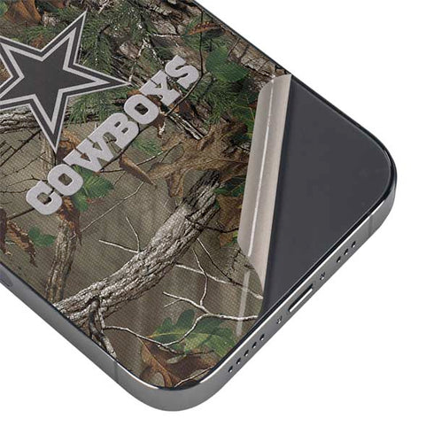NFL Dallas Cowboys Realtree Xtra Green Camo iPhone 14 Pro Skin