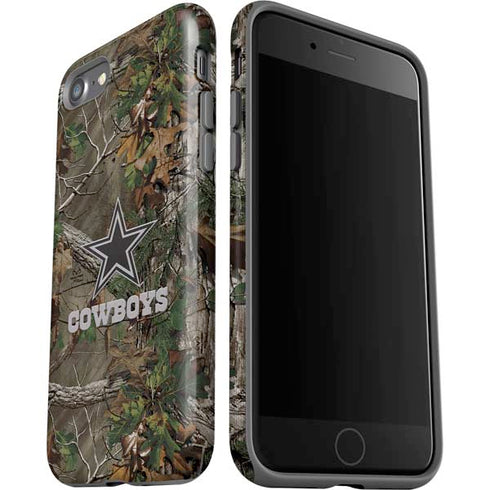 NFL Dallas Cowboys Realtree Xtra Green Camo iPhone SE (2nd & 3rd Gen) Pro Case
