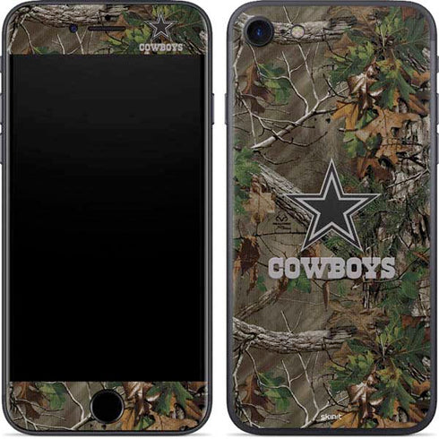 NFL Dallas Cowboys Realtree Xtra Green Camo iPhone SE (2nd & 3rd Gen) Skin