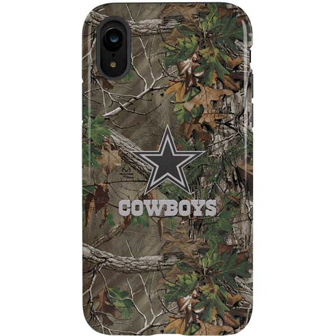 NFL Dallas Cowboys Realtree Xtra Green Camo iPhone XR Pro Case