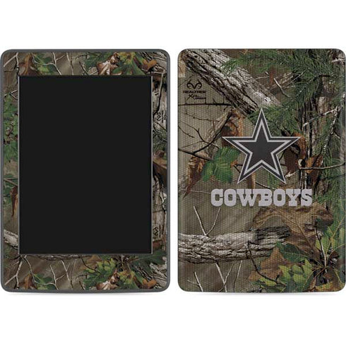 NFL Dallas Cowboys Realtree Xtra Green Camo Amazon Kindle Skin