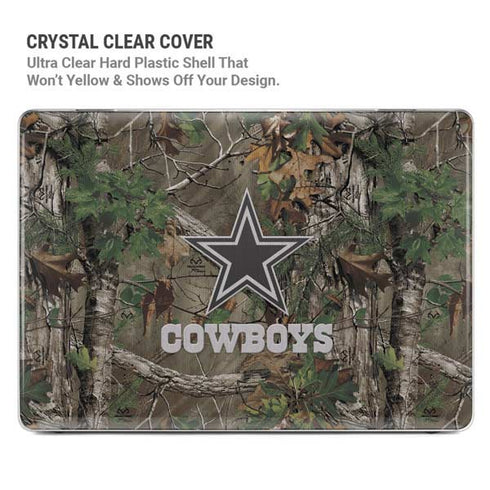NFL Dallas Cowboys Realtree Xtra Green Camo MacBook Air 13in M1 (2021) Case plus Skin