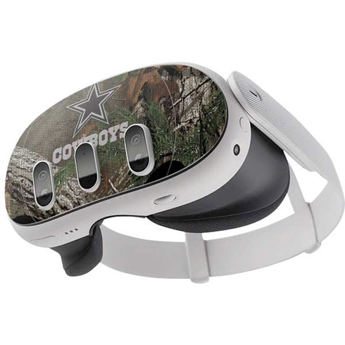 NFL Dallas Cowboys Realtree Xtra Green Camo Meta Quest 3 Skin