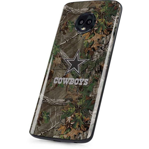 NFL Dallas Cowboys Realtree Xtra Green Camo Moto G6 Skin