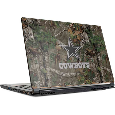 NFL Dallas Cowboys Realtree Xtra Green Camo MSI GS65 Stealth Laptop Skin