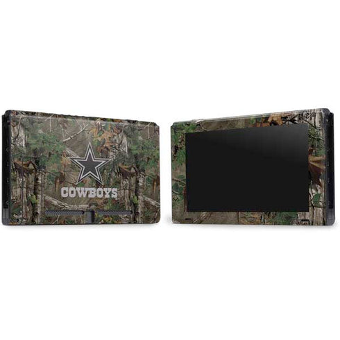 NFL Dallas Cowboys Realtree Xtra Green Camo Nintendo Switch Bundle Skin