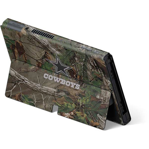 NFL Dallas Cowboys Realtree Xtra Green Camo Nintendo Switch OLED (2021) Skin