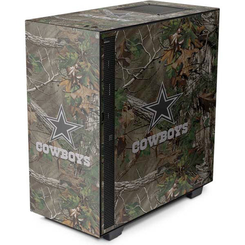 NFL Dallas Cowboys Realtree Xtra Green Camo NZXT H510 Compact ATX Mid-Tower Case Skin