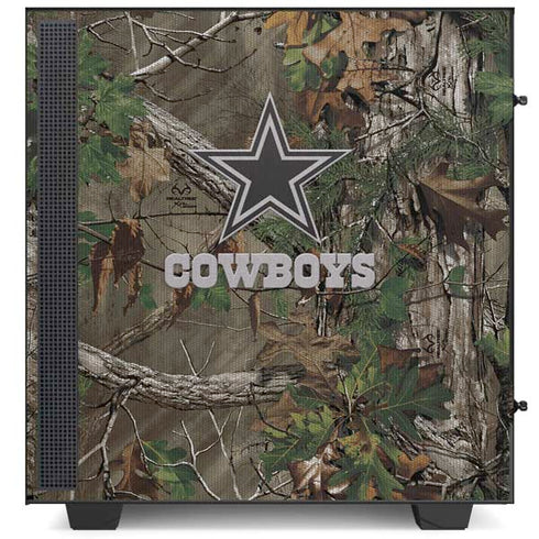 NFL Dallas Cowboys Realtree Xtra Green Camo NZXT H510 Compact ATX Mid-Tower Case Skin
