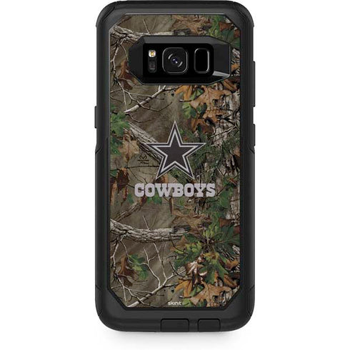 NFL Dallas Cowboys Realtree Xtra Green Camo Otterbox Commuter Galaxy Skin
