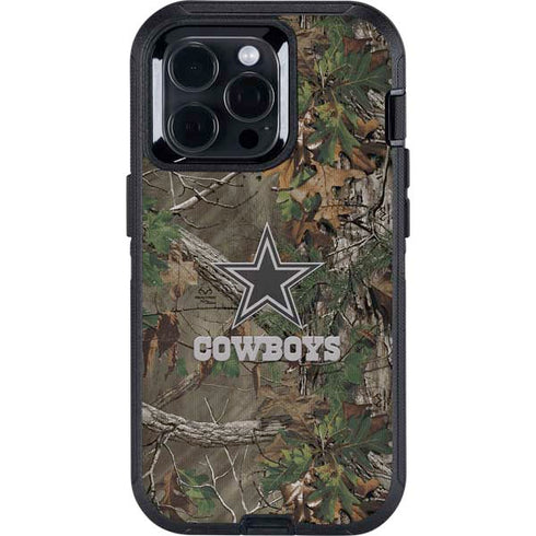 NFL Dallas Cowboys Realtree Xtra Green Camo Otterbox Defender iPhone Skin