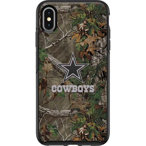 NFL Dallas Cowboys Realtree Xtra Green Camo Otterbox Symmetry iPhone Skin