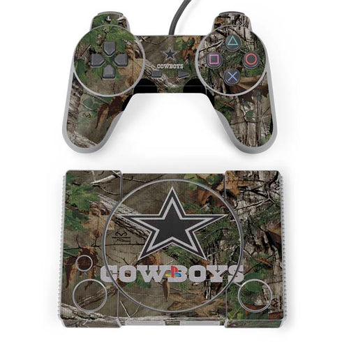 NFL Dallas Cowboys Realtree Xtra Green Camo PlayStation Classic Bundle Skin