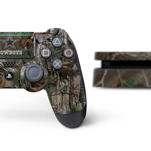 NFL Dallas Cowboys Realtree Xtra Green Camo PS4 Slim Bundle Skin
