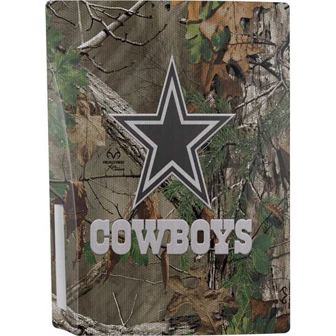 NFL Dallas Cowboys Realtree Xtra Green Camo PS5 Console Skin