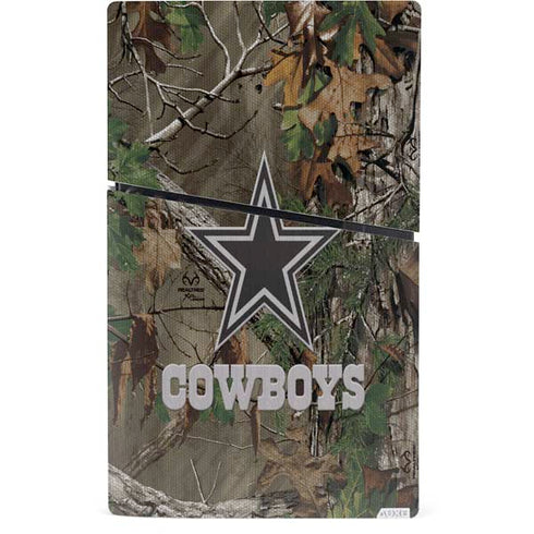 NFL Dallas Cowboys Realtree Xtra Green Camo PS5 Slim Digital Edition Bundle Skin