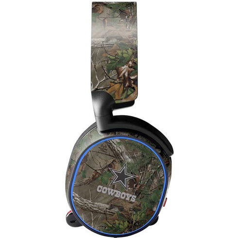 NFL Dallas Cowboys Realtree Xtra Green Camo SteelSeries Arctis 3 Skin
