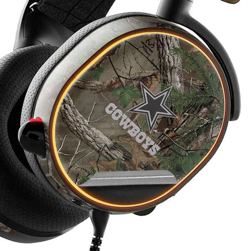 NFL Dallas Cowboys Realtree Xtra Green Camo SteelSeries Arctis 3 Skin
