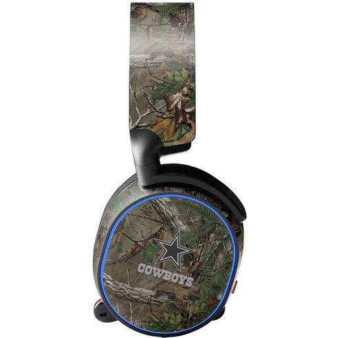 NFL Dallas Cowboys Realtree Xtra Green Camo SteelSeries Arctis 5 Skin