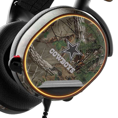NFL Dallas Cowboys Realtree Xtra Green Camo SteelSeries Arctis 5 Skin