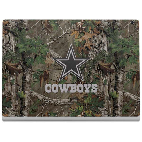 NFL Dallas Cowboys Realtree Xtra Green Camo Surface Book 2 13.5in Skin