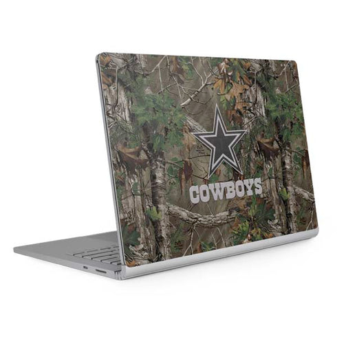 NFL Dallas Cowboys Realtree Xtra Green Camo Surface Book 2 15in Skin