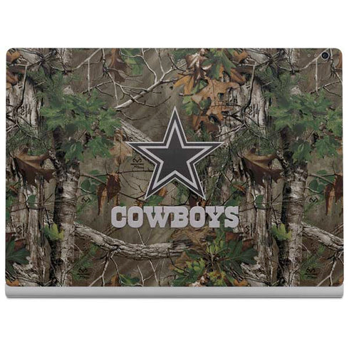 NFL Dallas Cowboys Realtree Xtra Green Camo Surface Book 2 15in Skin