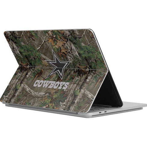 NFL Dallas Cowboys Realtree Xtra Green Camo Surface Laptop Studio Skin