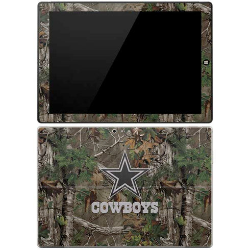 NFL Dallas Cowboys Realtree Xtra Green Camo Surface Pro 3 Skin