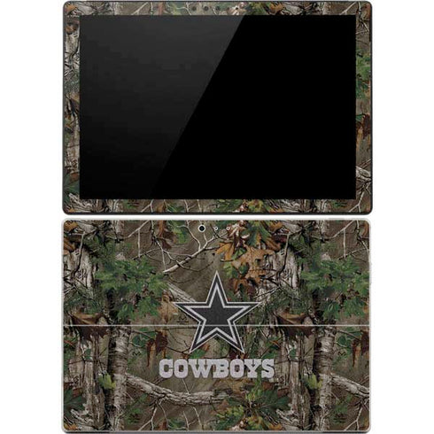 NFL Dallas Cowboys Realtree Xtra Green Camo Surface Pro 4 Skin