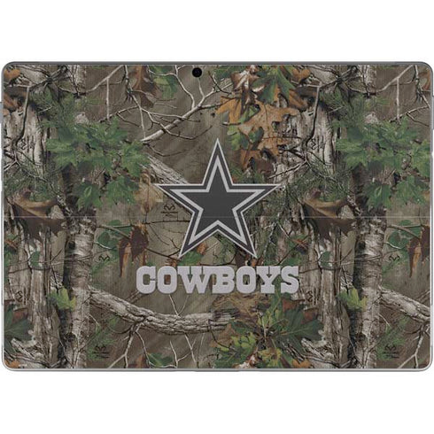 NFL Dallas Cowboys Realtree Xtra Green Camo Surface Pro 8 Skin
