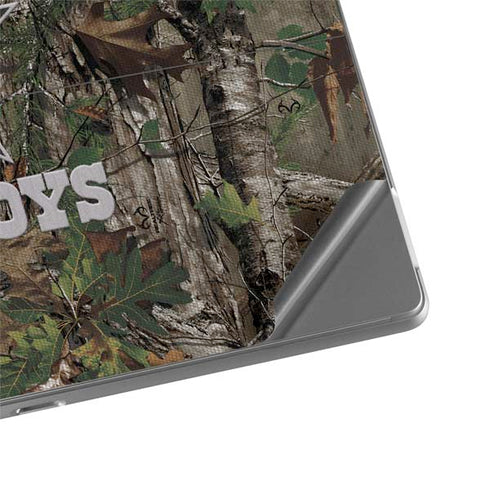 NFL Dallas Cowboys Realtree Xtra Green Camo Surface Pro 8 Skin