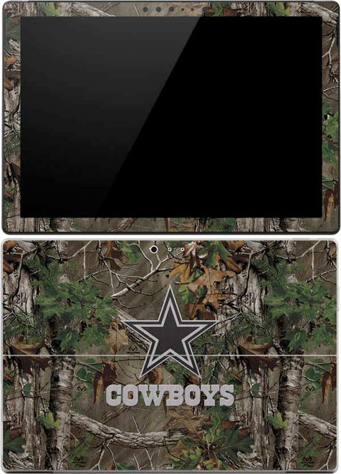 NFL Dallas Cowboys Realtree Xtra Green Camo Surface Pro (2017) Skin