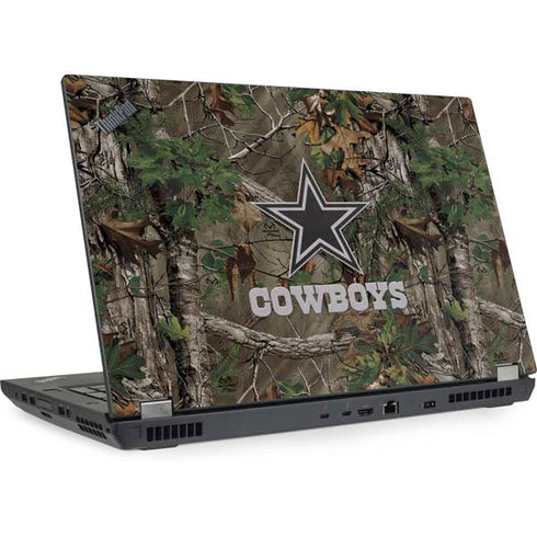 NFL Dallas Cowboys Realtree Xtra Green Camo Lenovo ThinkPad Skin