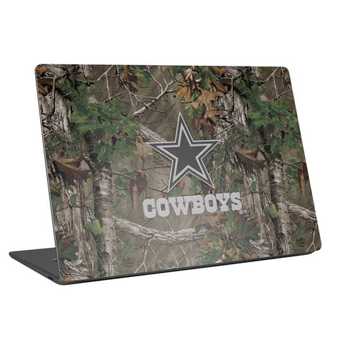 NFL Dallas Cowboys Realtree Xtra Green Camo Universal Laptop 16.6in (13.4 x 9.7in) Skin