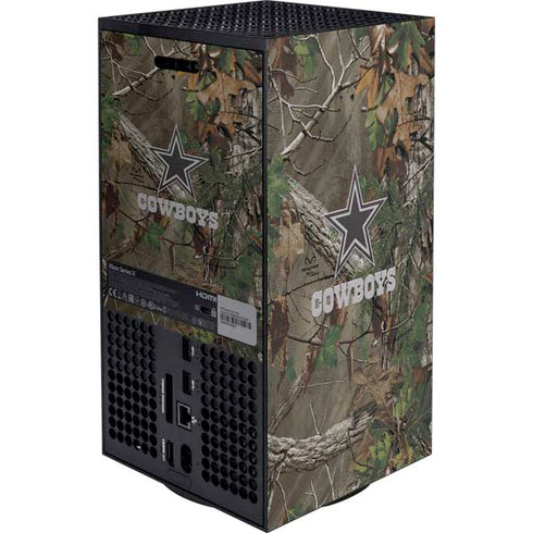 NFL Dallas Cowboys Realtree Xtra Green Camo Xbox Series X Bundle Skin