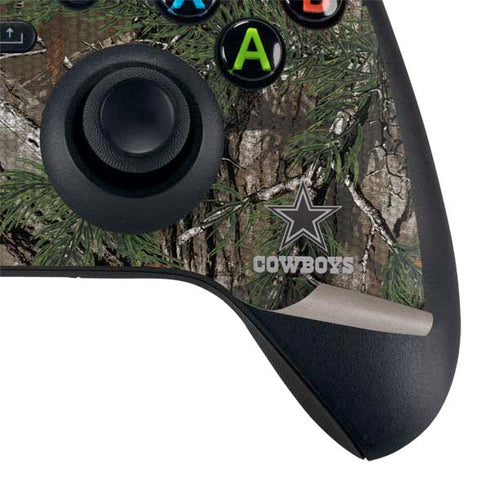 NFL Dallas Cowboys Realtree Xtra Green Camo Xbox Series X Controller Skin