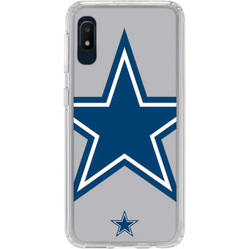 NFL Dallas Cowboys Retro Logo Galaxy A10e Clear Case
