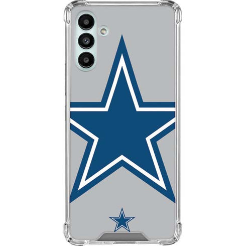 NFL Dallas Cowboys Retro Logo Galaxy A13 5G Clear Case
